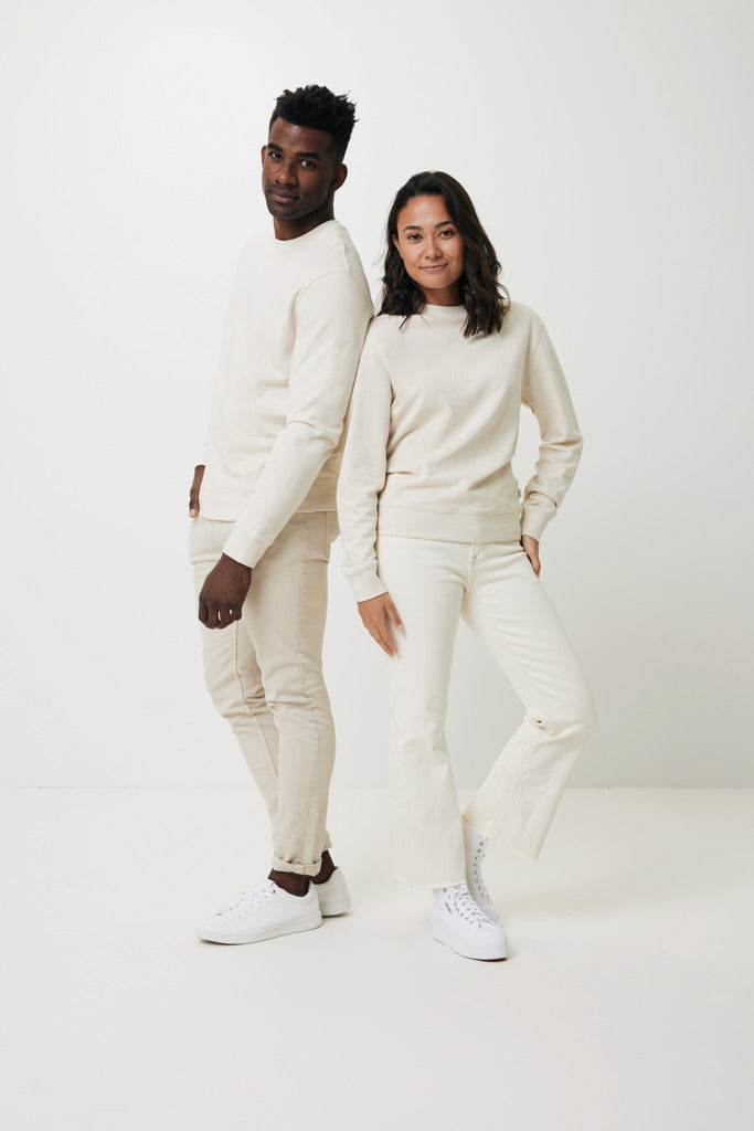 Load image into Gallery viewer, Denal recycled cotton crew neck undyed - Custom Wood Designs
