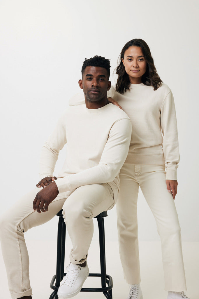 Load image into Gallery viewer, Denal recycled cotton crew neck undyed - Custom Wood Designs
