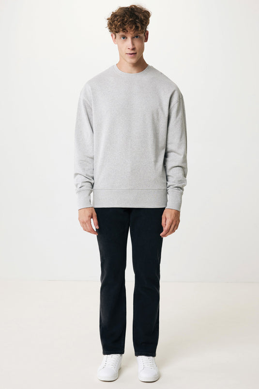 Kruge relaxed recycled cotton crew neck - Custom Wood Designs