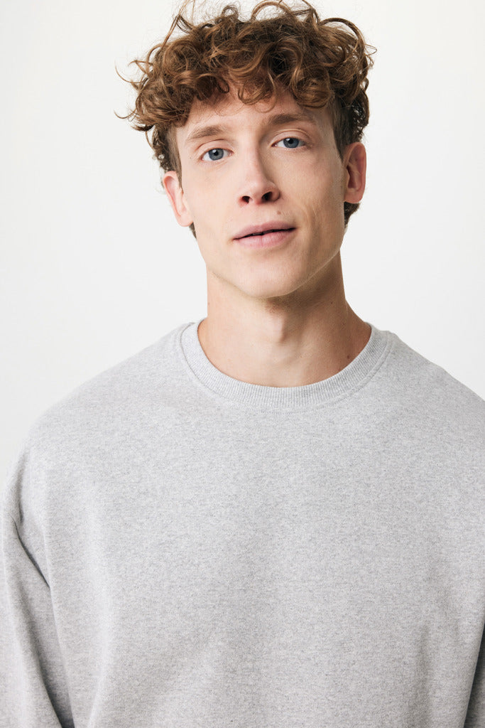 Load image into Gallery viewer, Kruge relaxed recycled cotton crew neck - Custom Wood Designs
