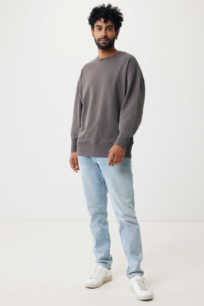 Load image into Gallery viewer, Kruge relaxed recycled cotton crew neck - Custom Wood Designs

