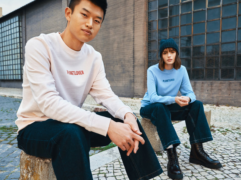 Load image into Gallery viewer, Etosh lightweight recycled cotton crew neck - Custom Wood Designs
