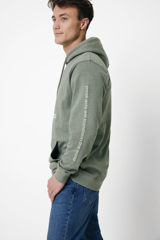 Load image into Gallery viewer, Torre recycled cotton hoodie undyed - Custom Wood Designs
