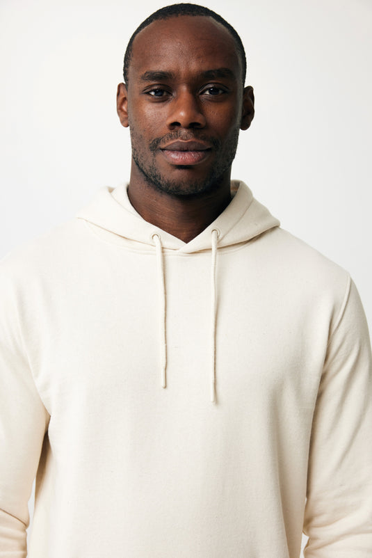 Torre recycled cotton hoodie undyed - Custom Wood Designs