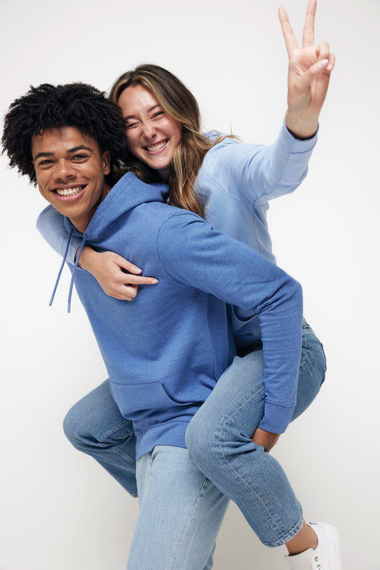 Torre recycled cotton hoodie undyed - Custom Wood Designs