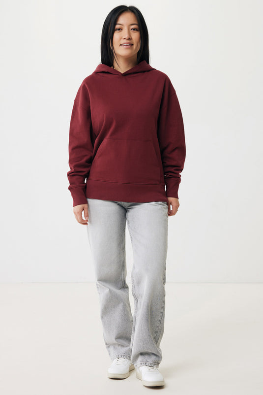 Yoh recycled cotton relaxed hoodie - Custom Wood Designs