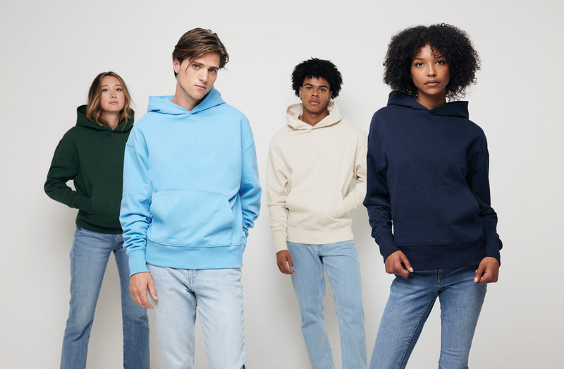 Load image into Gallery viewer, Yoh recycled cotton relaxed hoodie - Custom Wood Designs
