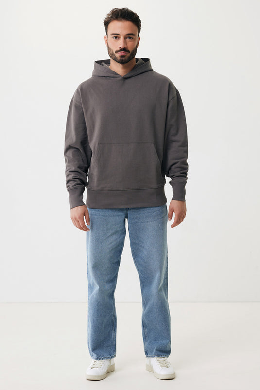Yoh recycled cotton relaxed hoodie - Custom Wood Designs