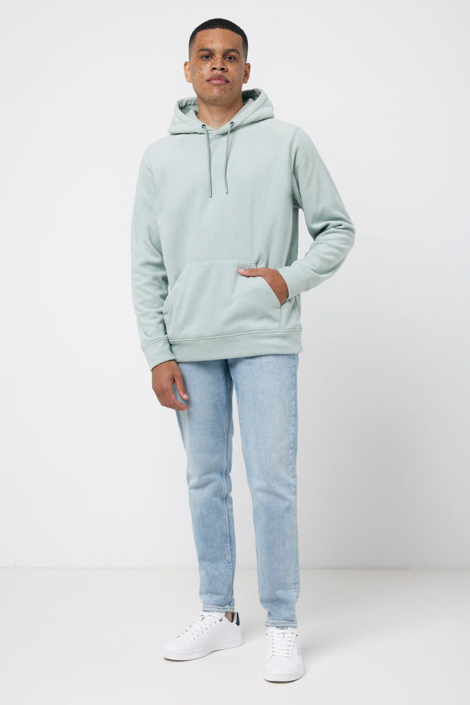 Load image into Gallery viewer, Trivo recycled polyester microfleece hoodie - Custom Wood Designs
