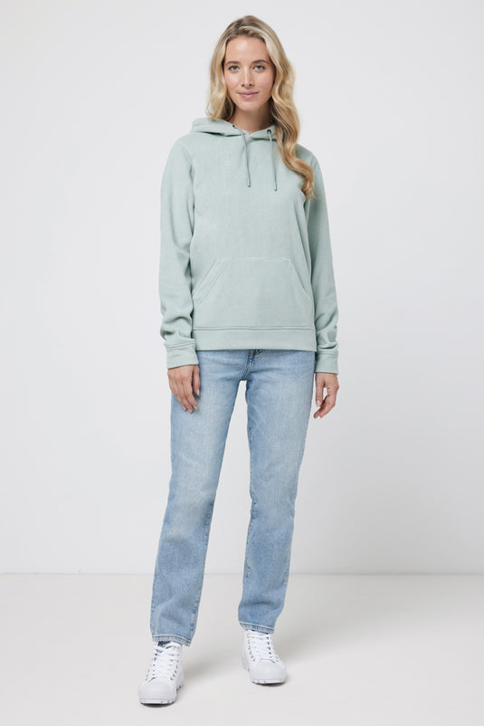 Trivo recycled polyester microfleece hoodie - Custom Wood Designs