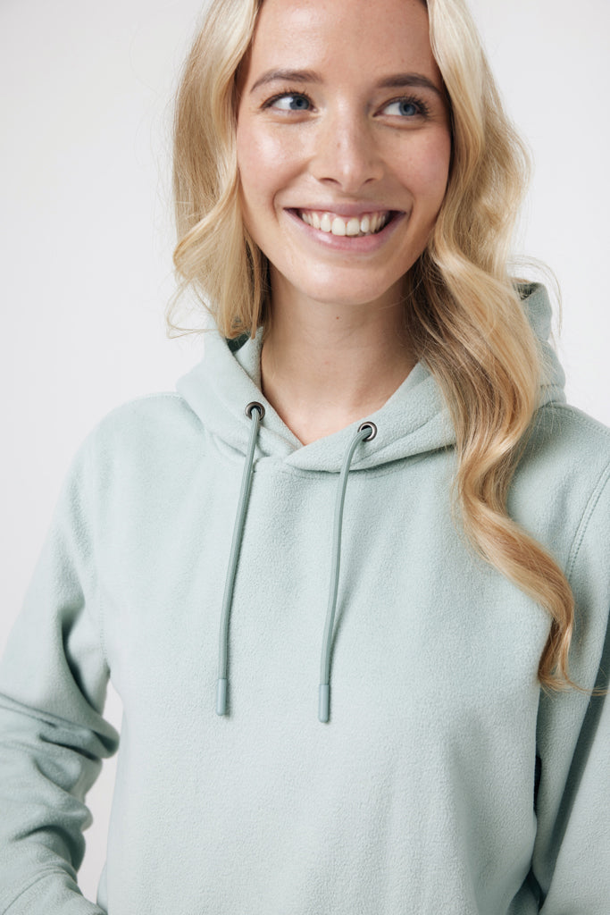 Load image into Gallery viewer, Trivo recycled polyester microfleece hoodie - Custom Wood Designs
