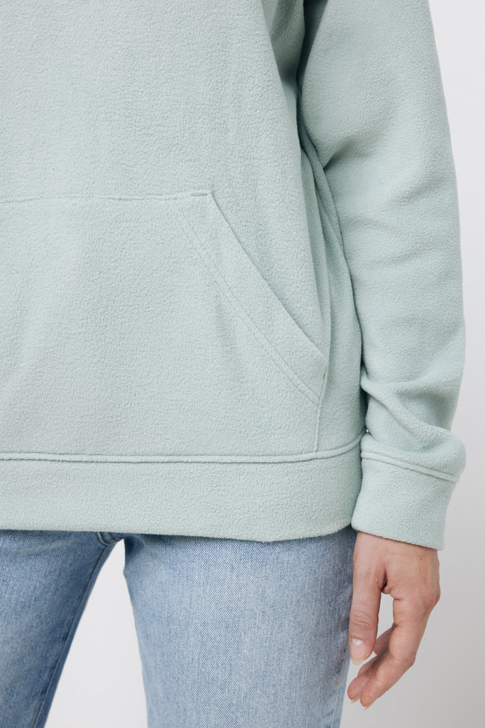 Load image into Gallery viewer, Trivo recycled polyester microfleece hoodie - Custom Wood Designs
