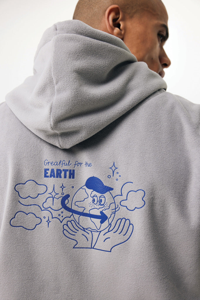 Load image into Gallery viewer, Trivo recycled polyester microfleece hoodie - Custom Wood Designs
