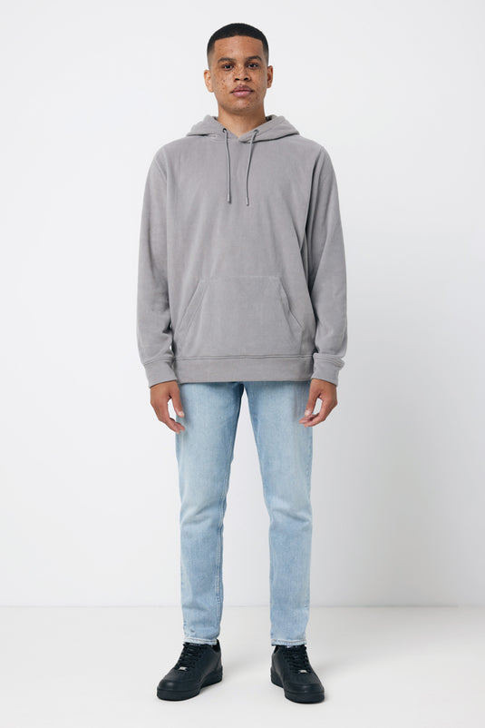 Trivo recycled polyester microfleece hoodie - Custom Wood Designs