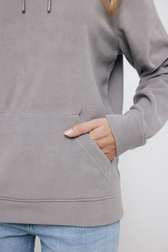 Trivo recycled polyester microfleece hoodie - Custom Wood Designs