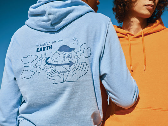 Ril lightweight recycled cotton hoodie - Custom Wood Designs