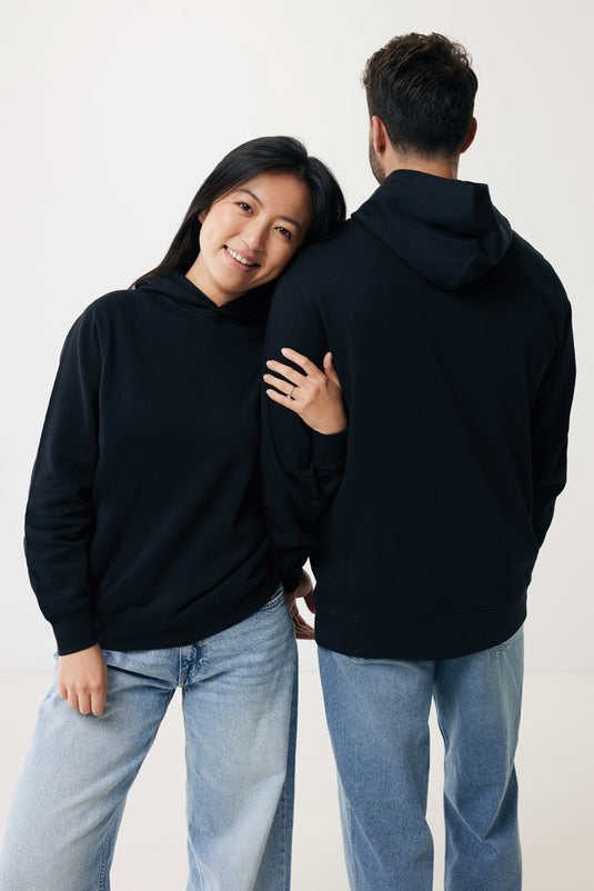 Recycled cotton hoodie with sidepockets - Custom Wood Designs