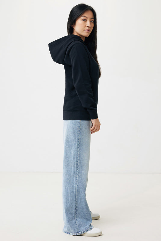 Recycled cotton hoodie with sidepockets - Custom Wood Designs