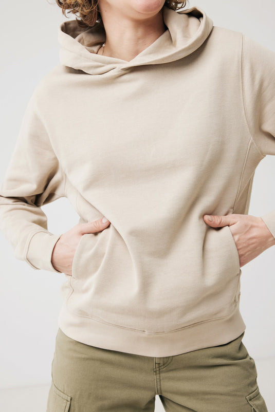 Recycled cotton hoodie with sidepockets - Custom Wood Designs