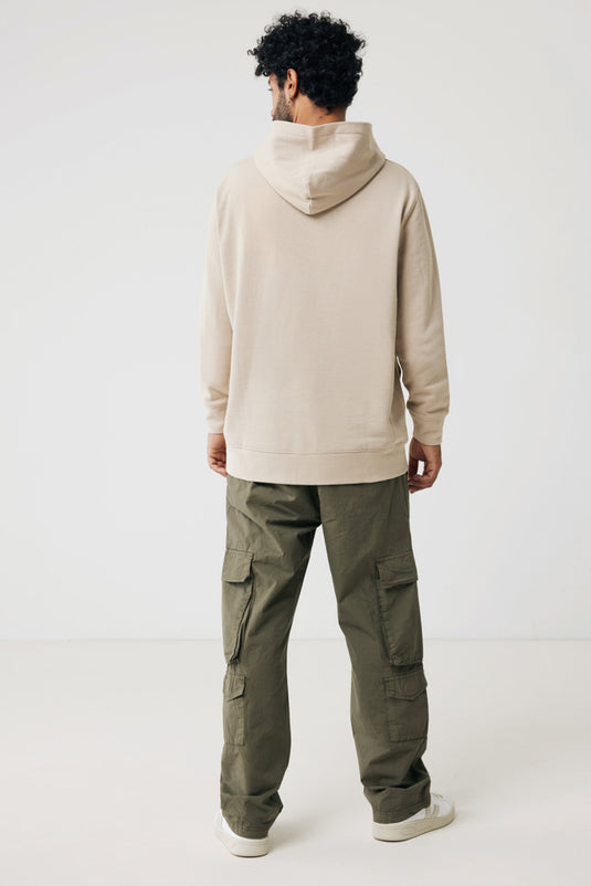 Recycled cotton hoodie with sidepockets - Custom Wood Designs