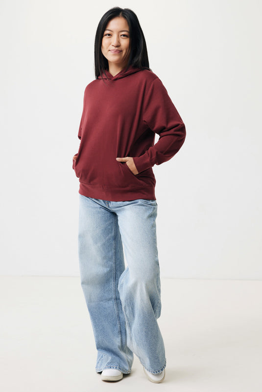 Recycled cotton hoodie with sidepockets - Custom Wood Designs