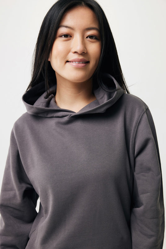 Recycled cotton hoodie with sidepockets - Custom Wood Designs