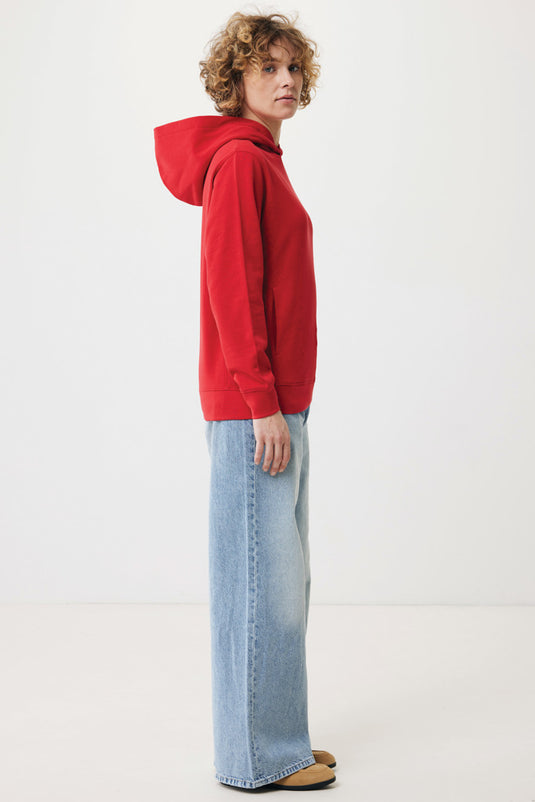 Recycled cotton hoodie with sidepockets - Custom Wood Designs