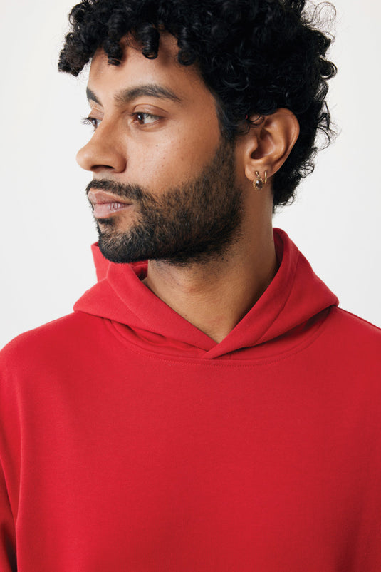 Recycled cotton hoodie with sidepockets - Custom Wood Designs