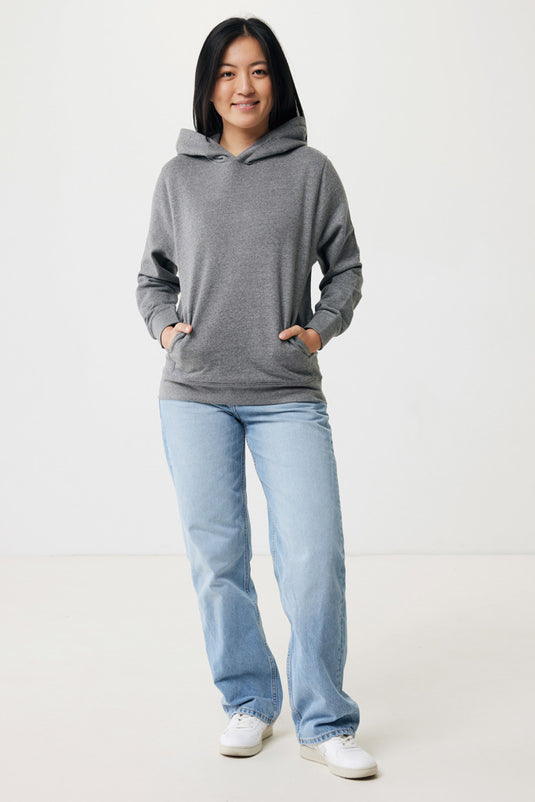 Recycled cotton hoodie with sidepockets - Custom Wood Designs