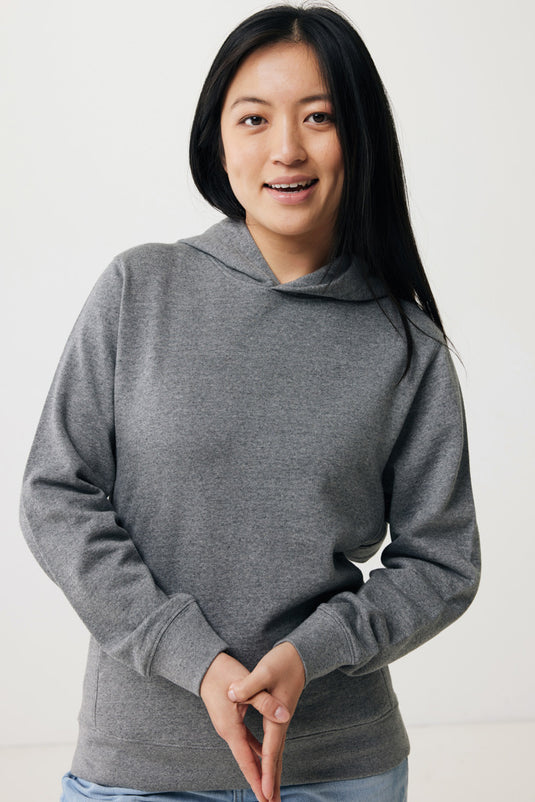 Recycled cotton hoodie with sidepockets - Custom Wood Designs