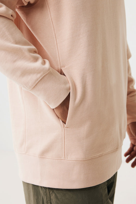 Recycled cotton hoodie with sidepockets - Custom Wood Designs