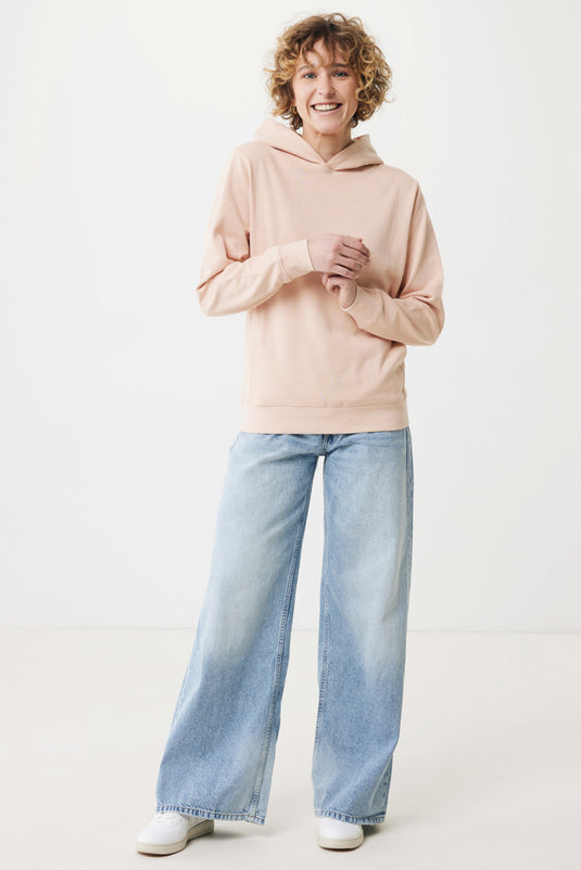 Recycled cotton hoodie with sidepockets - Custom Wood Designs