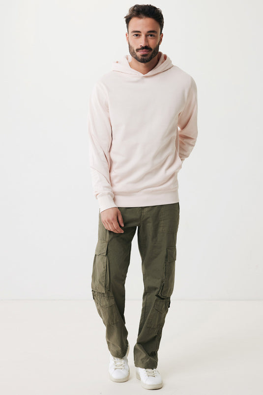 Recycled cotton hoodie with sidepockets - Custom Wood Designs