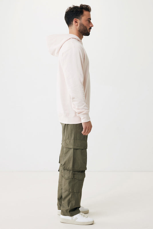 Recycled cotton hoodie with sidepockets - Custom Wood Designs