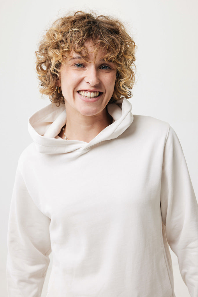 Load image into Gallery viewer, Recycled cotton hoodie with sidepockets - Custom Wood Designs
