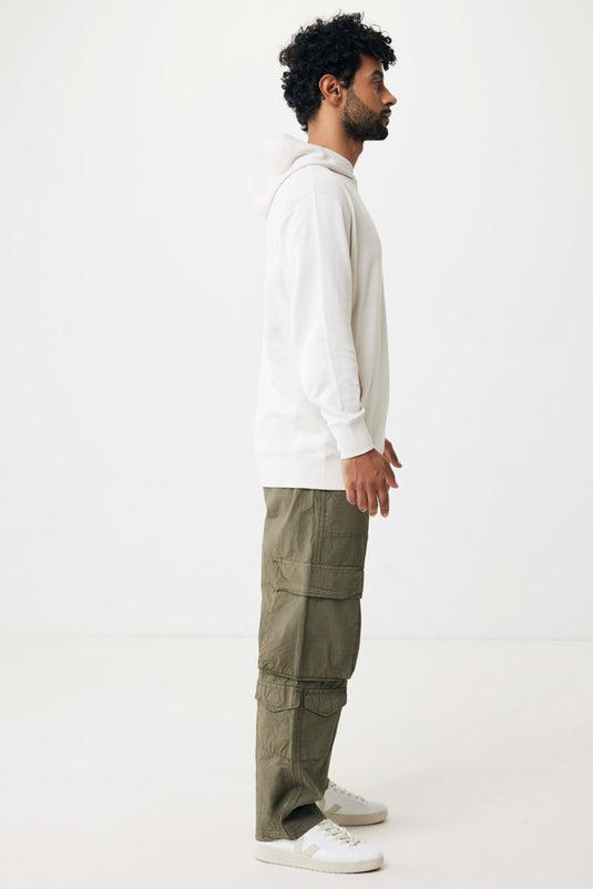 Recycled cotton hoodie with sidepockets - Custom Wood Designs