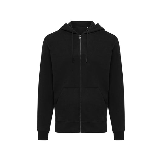 Abisk recycled cotton zip through hoodie - Custom Wood Designs