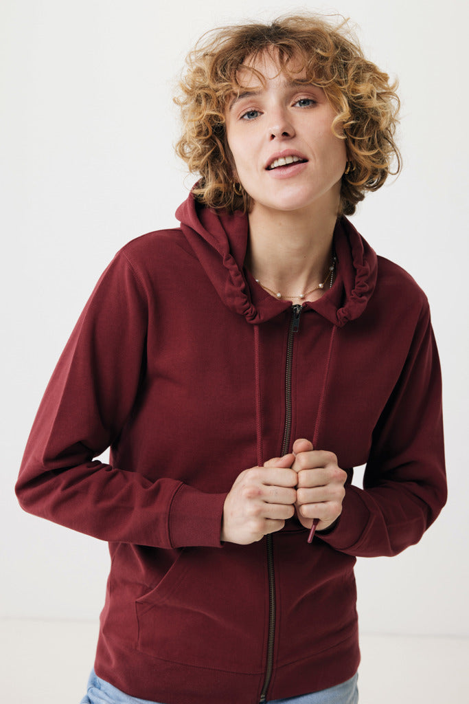 Load image into Gallery viewer, Abisk recycled cotton zip through hoodie - Custom Wood Designs
