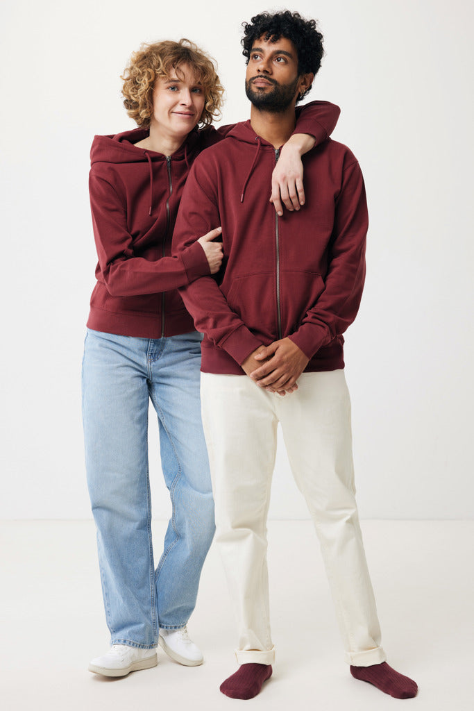 Load image into Gallery viewer, Abisk recycled cotton zip through hoodie - Custom Wood Designs
