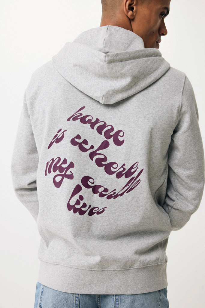Load image into Gallery viewer, Abisk recycled cotton zip through hoodie - Custom Wood Designs
