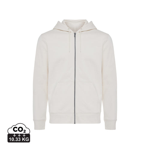 Abisk recycled cotton zip through hoodie - Custom Wood Designs