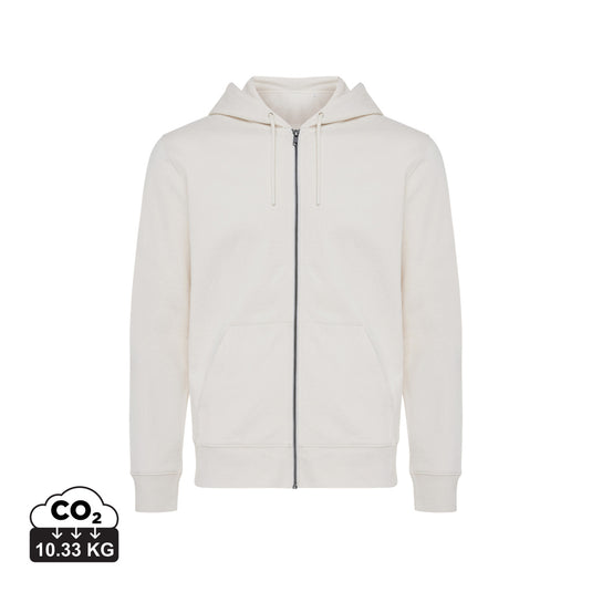 Abisk recycled cotton zip through hoodie - Custom Wood Designs