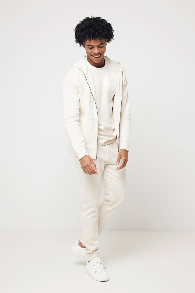 Load image into Gallery viewer, Abisk recycled cotton zip through hoodie - Custom Wood Designs
