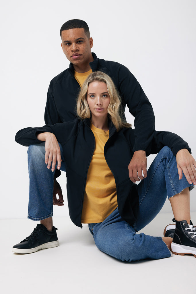 Load image into Gallery viewer, Talun recycled polyester microfleece zip through - Custom Wood Designs
