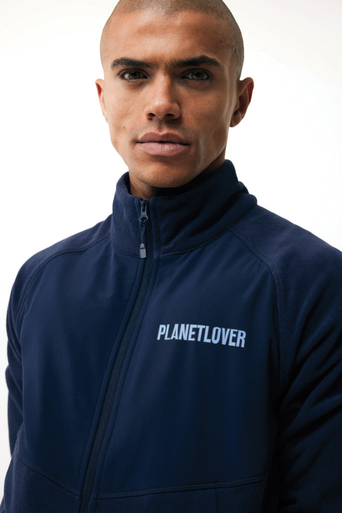 Load image into Gallery viewer, Talun recycled polyester microfleece zip through - Custom Wood Designs
