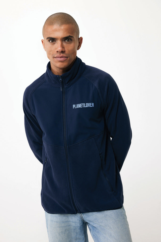 Load image into Gallery viewer, Talun recycled polyester microfleece zip through - Custom Wood Designs
