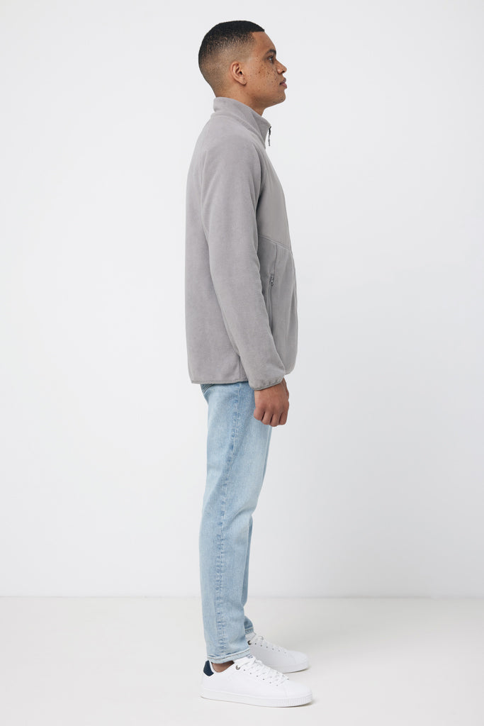 Load image into Gallery viewer, Talun recycled polyester microfleece zip through - Custom Wood Designs
