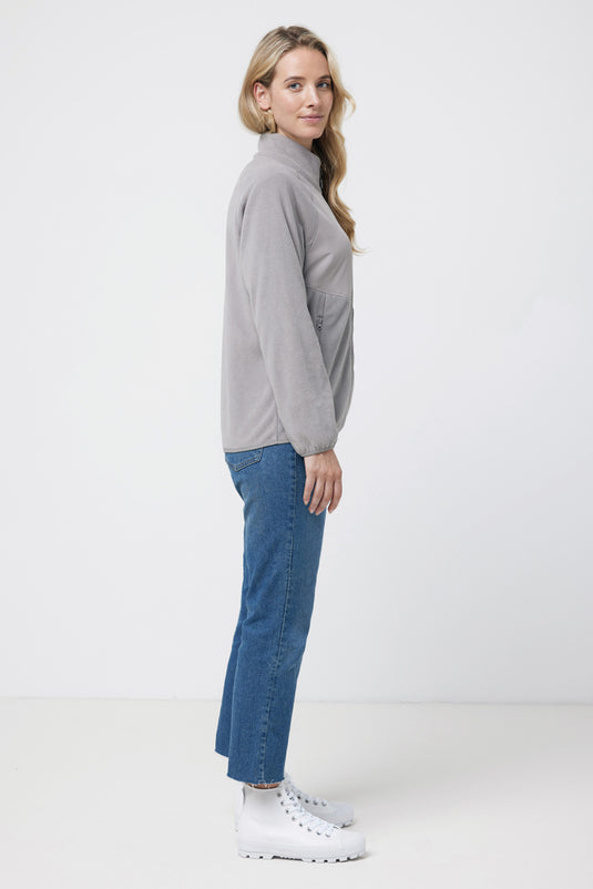 Talun recycled polyester microfleece zip through - Custom Wood Designs