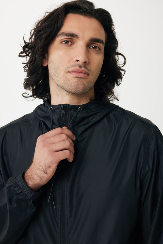 Loga recycled polyester lightweight jacket - Custom Wood Designs