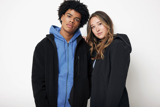 Recycled polyester pile fleece jacket - Custom Wood Designs